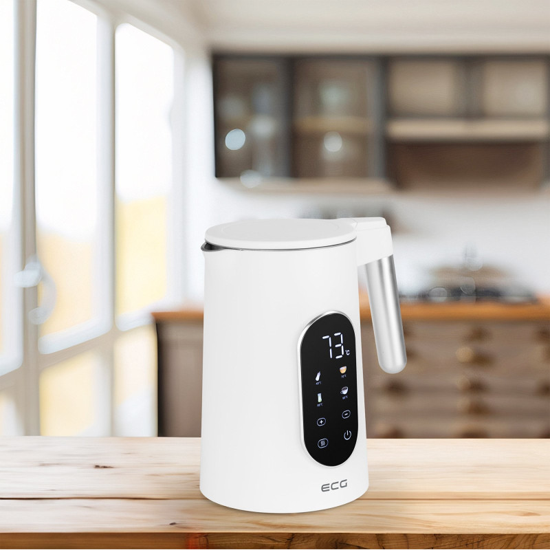 Електрочайник ECG RK 1799 Smart White