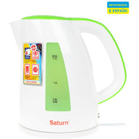 Електрочайник Saturn ST-EK8437U White/Lt.Green