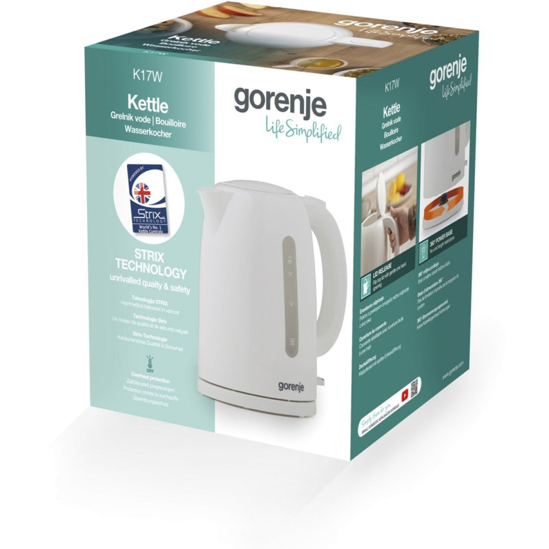 Електрочайник Gorenje K 17 W