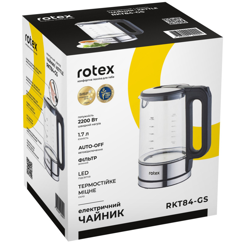 Чайник Rotex RKT84-GS