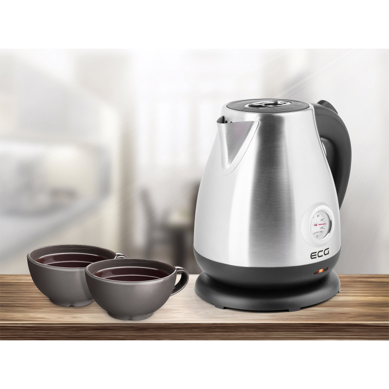 Електрочайник ECG RK 1705 Metallico