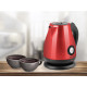 Електрочайник ECG RK 1705 Metallico Rosso
