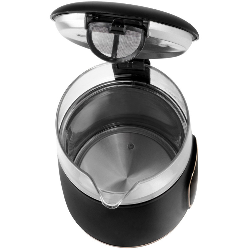 Електрочайник Adler AD 1305 black gold