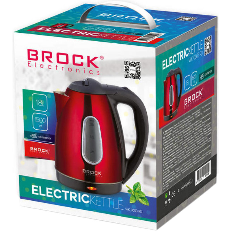 Електрочайник Brock WK 06 RD (WK06RD)