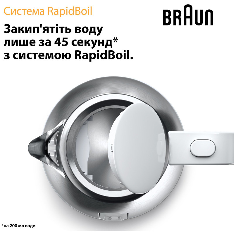 Електрочайник Braun WK 1500 WH