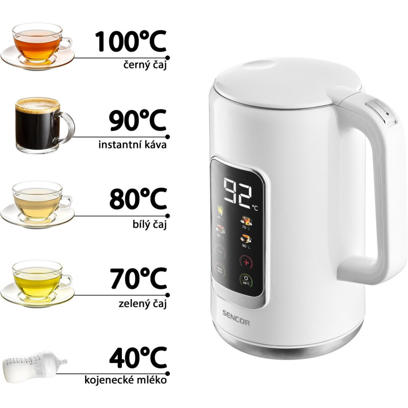 Електрочайник Sencor SWK 0950WH
