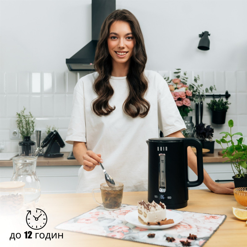 Електрочайник QUIN KTL-202 Black