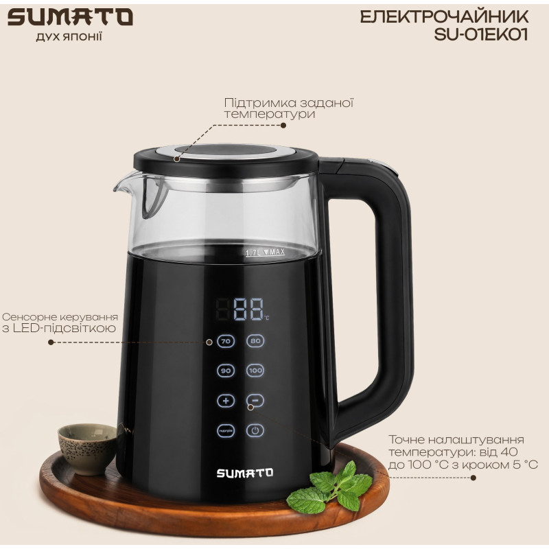 Електрочайник SUMATO SU-01EK01
