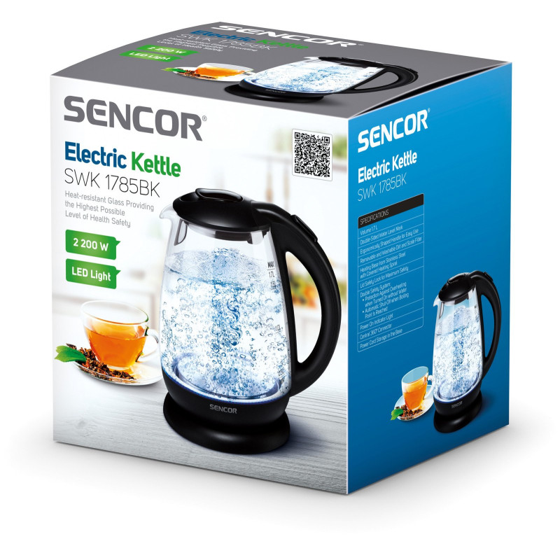 Електрочайник Sencor SWK 1785 BK (SWK1785BK)