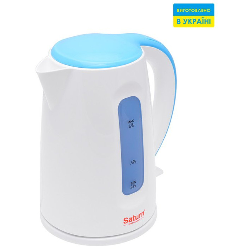 Електрочайник SATURN ST-EK8439U White/Blue