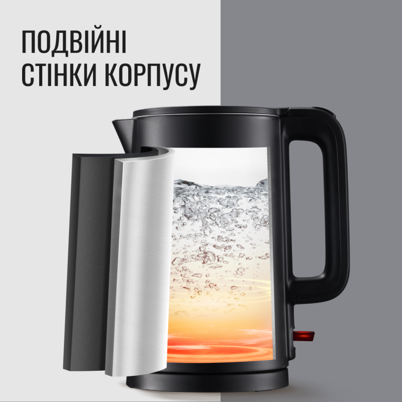 Електрочайник Tefal KO1408E0 Black