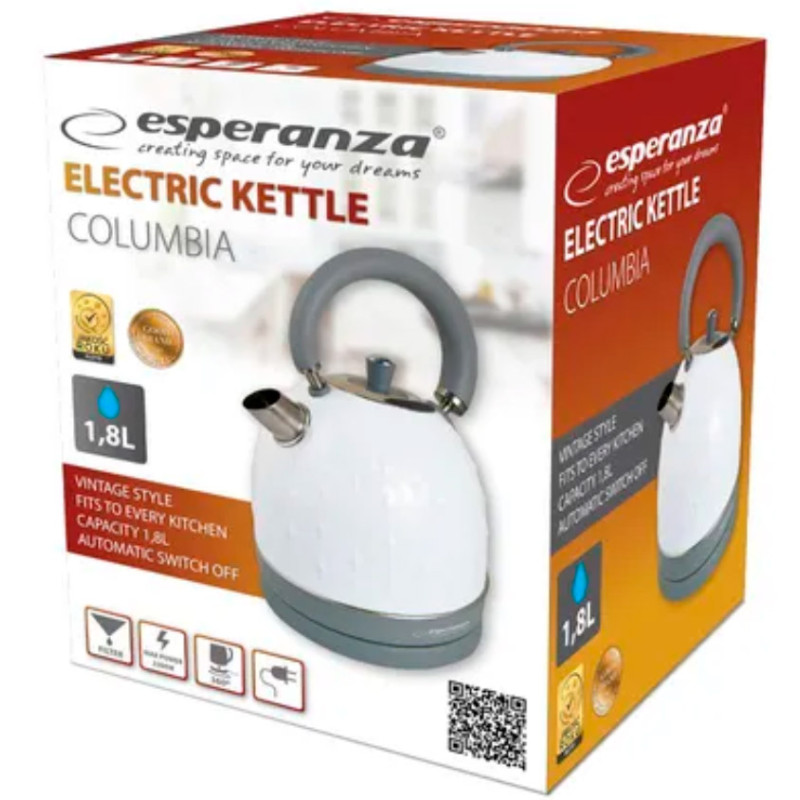 Електрочайник Esperanza EKK034W