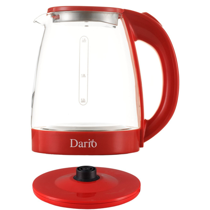Електрочайник DARIO DR1802 RED