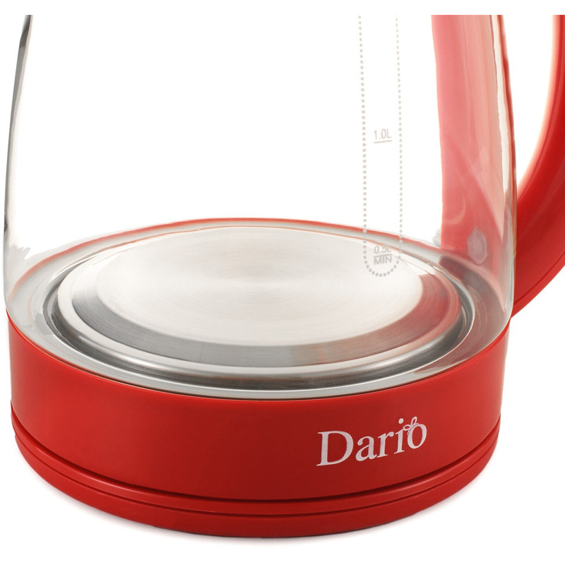 Електрочайник DARIO DR1802 RED