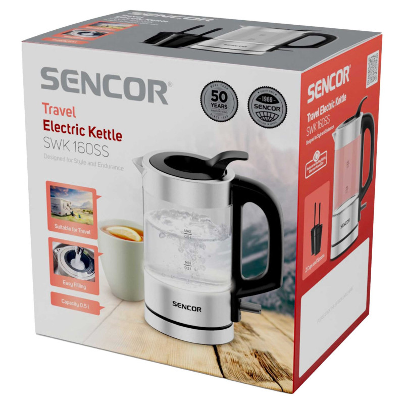Електрочайник Sencor SWK 160SS