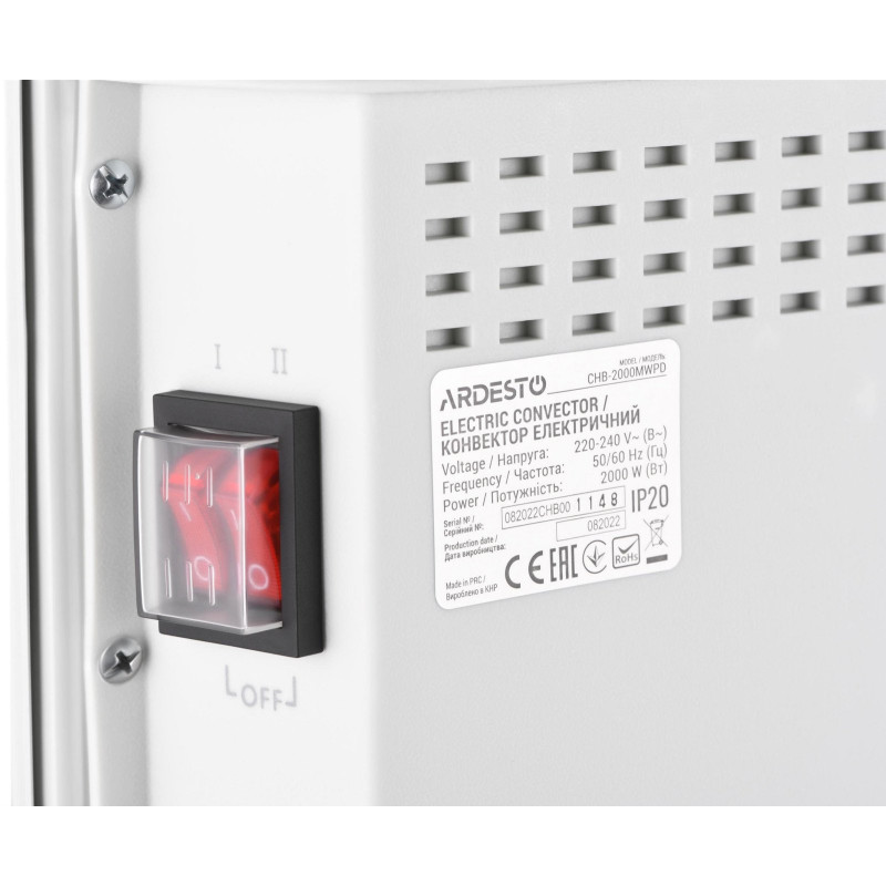 Обігрівач Ardesto CHB-2000MWPD