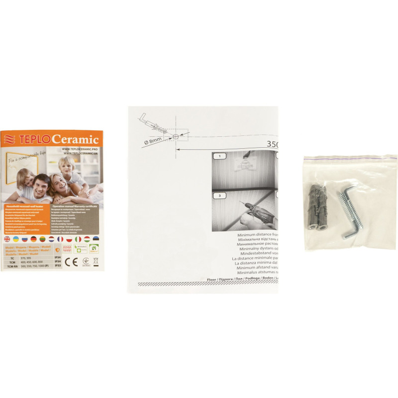 Керамічний обігрівач Teploceramic TC 395 Beige