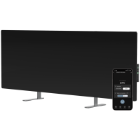 Конвектор AENO Premium Eco Smart GH4S LED Black (AGH0004S)