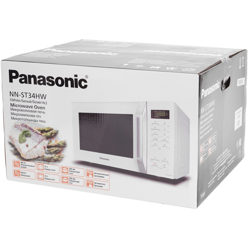 Мікрохвильова піч PANASONIC NN-ST34HWZPE