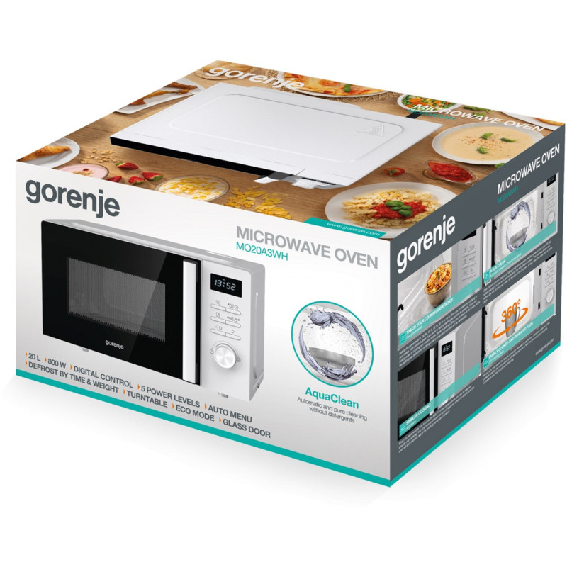 Мікрохвильова піч Gorenje MO20A3WH