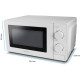 Мікрохвильова піч Esperanza EKO011W Estofado White
