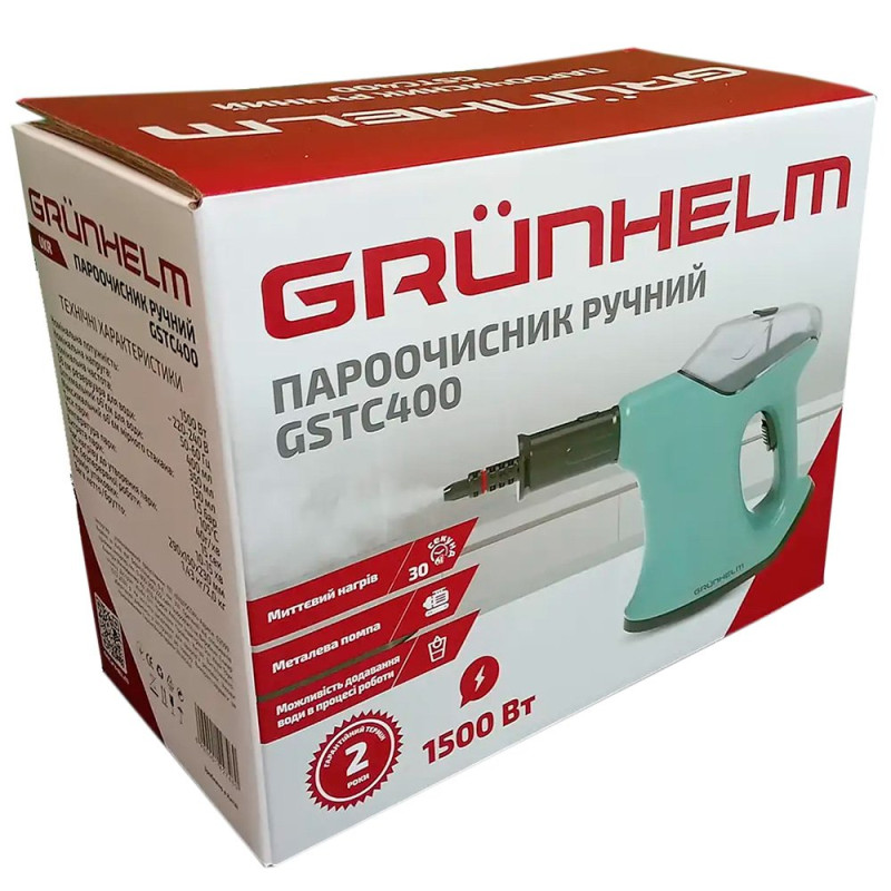 Пароочисник GRUNHELM GSTC400