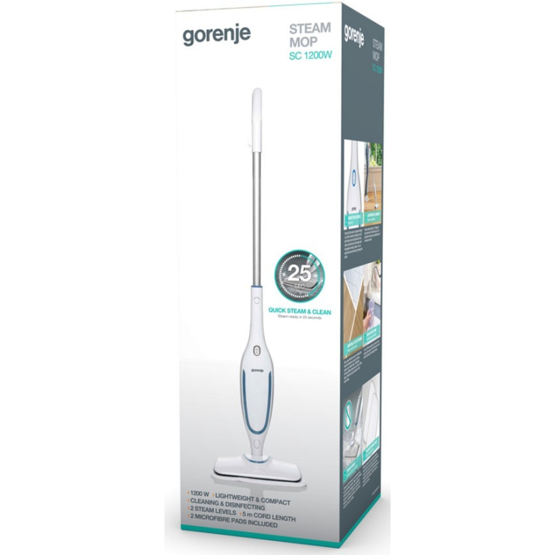 Пароочисник GORENJE SC1200W