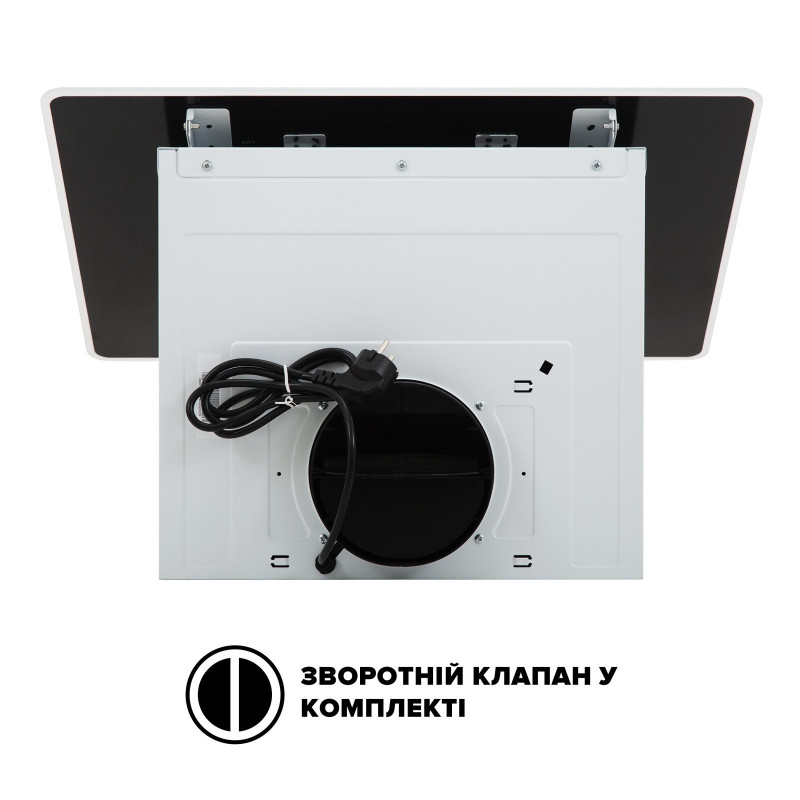 Витяжка Interline FLOW WH A/60/GL/M