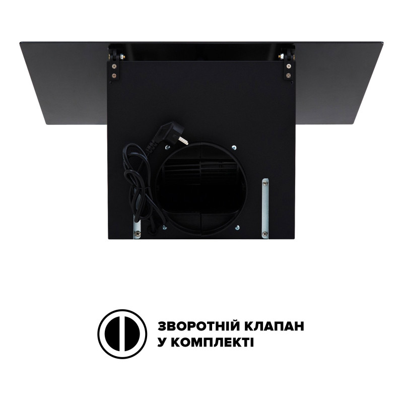 Витяжка INTERLINE TEFFI BL A/60/GL/PB