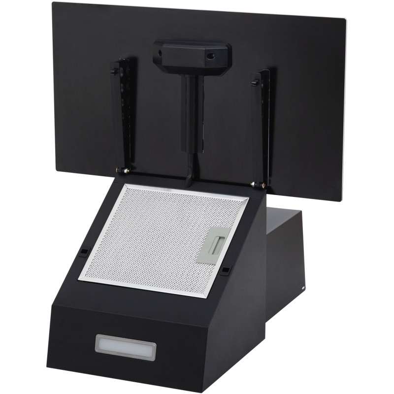 Витяжка INTERLINE TEFFI BL A/60/GL/PB