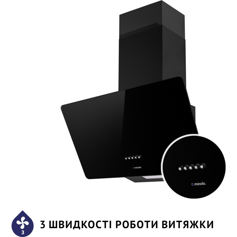 Витяжка Minola HDN 6224 BL 700 LED