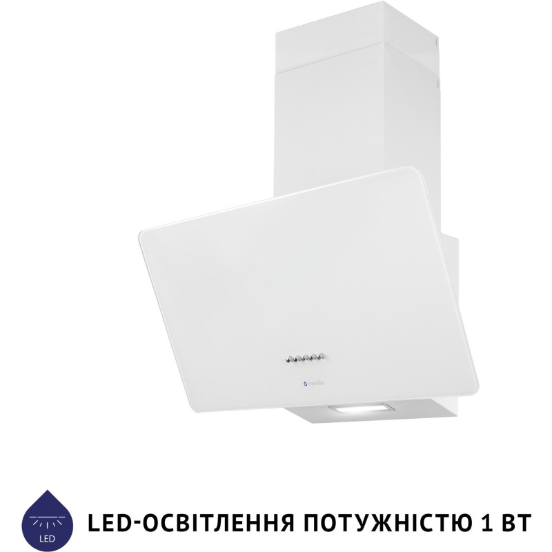Витяжка Minola HDN 6224 WH 700 LED