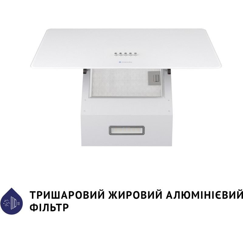 Витяжка Minola HDN 6224 WH 700 LED