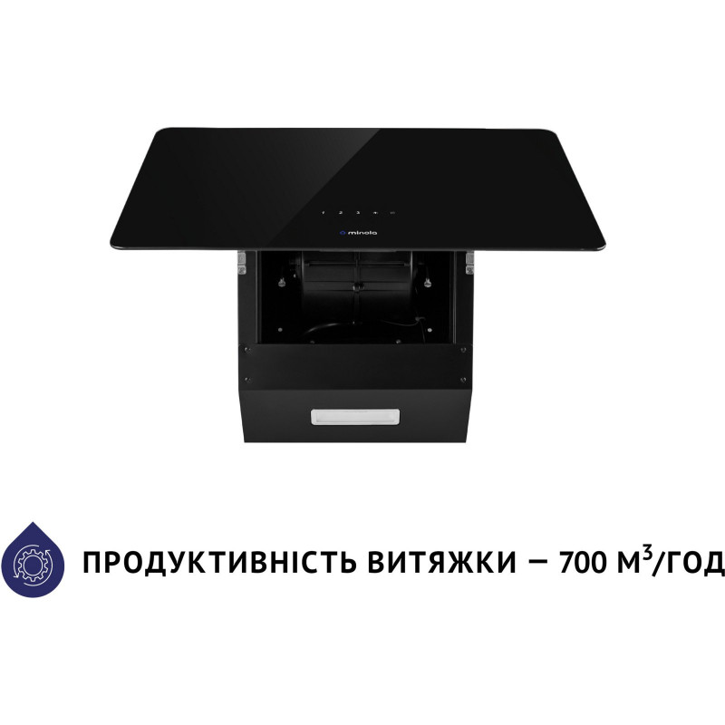 Витяжка Minola HVS 5224 BL 700 LED