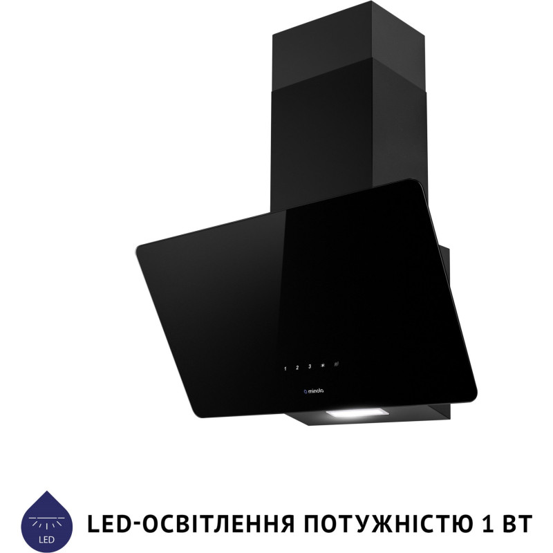 Витяжка Minola HVS 6224 BL 700 LED