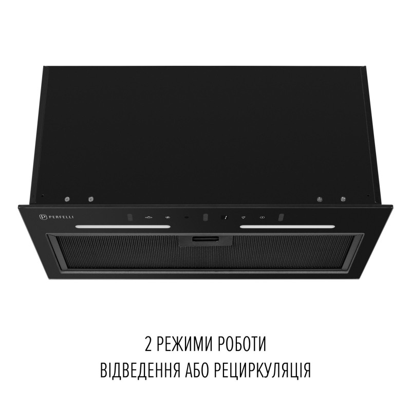 Витяжка PERFELLI VIOLA 5QWRB NERO SILENZIO