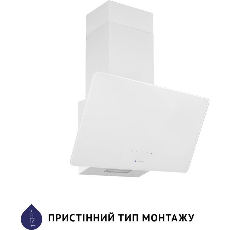 Витяжка Minola HVS 6224 WH 700 LED