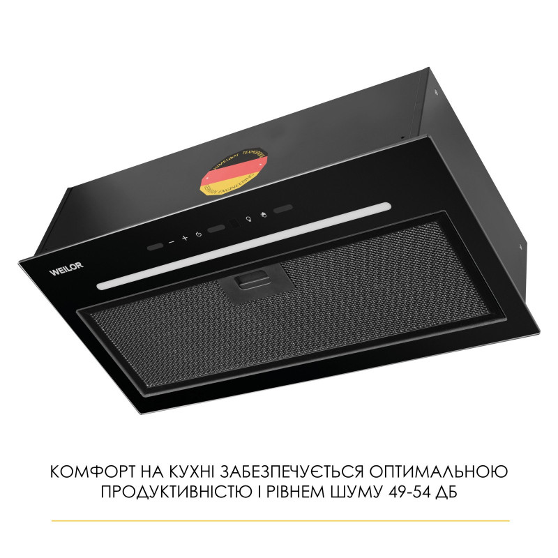 Витяжка WEILOR LUNA WBG 55 BLACK