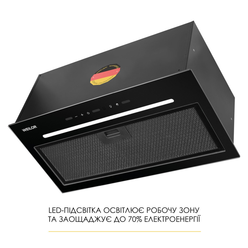 Витяжка WEILOR LUNA WBG 56 BLACK