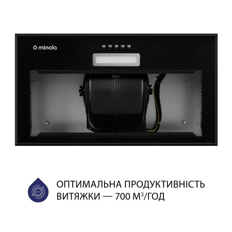 Витяжка Minola HBI 5214 BL 700 LED