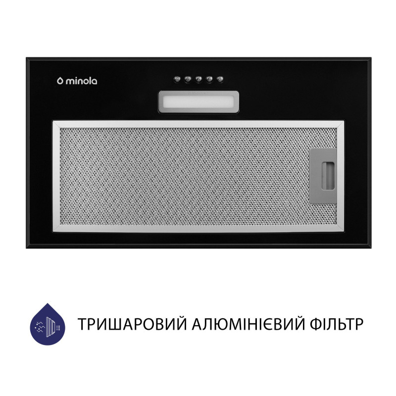 Витяжка Minola HBI 5614 BL 1000 LED
