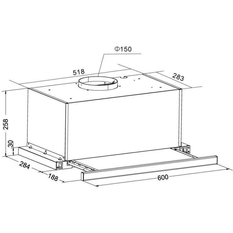 Витяжка Hansa OTP6241BH