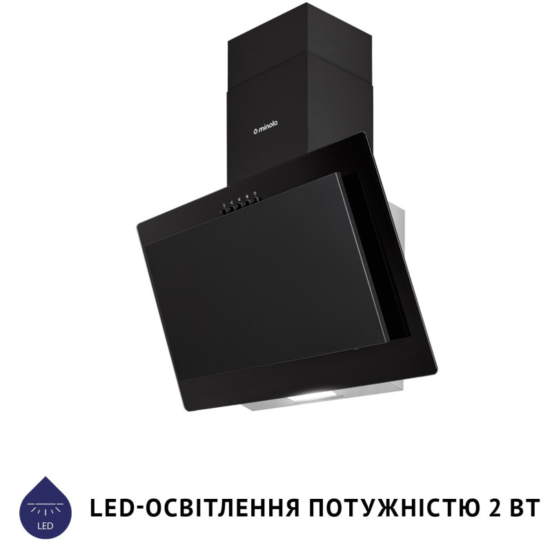 Витяжка Minola HDN 6124 BL LED