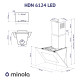 Витяжка Minola HDN 6124 BL LED