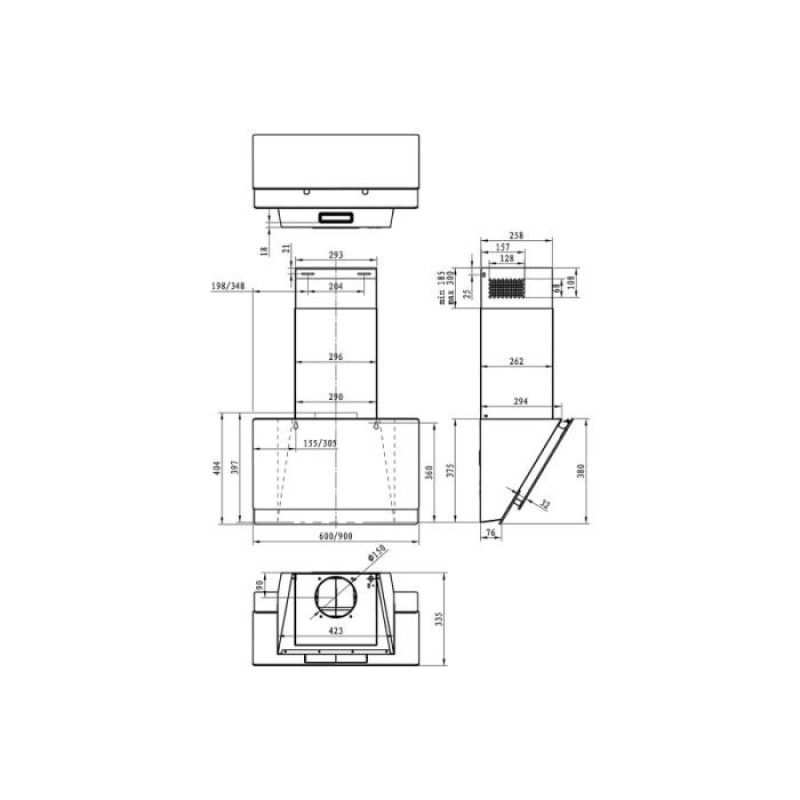 Витяжка Gorenje WHI649B21S