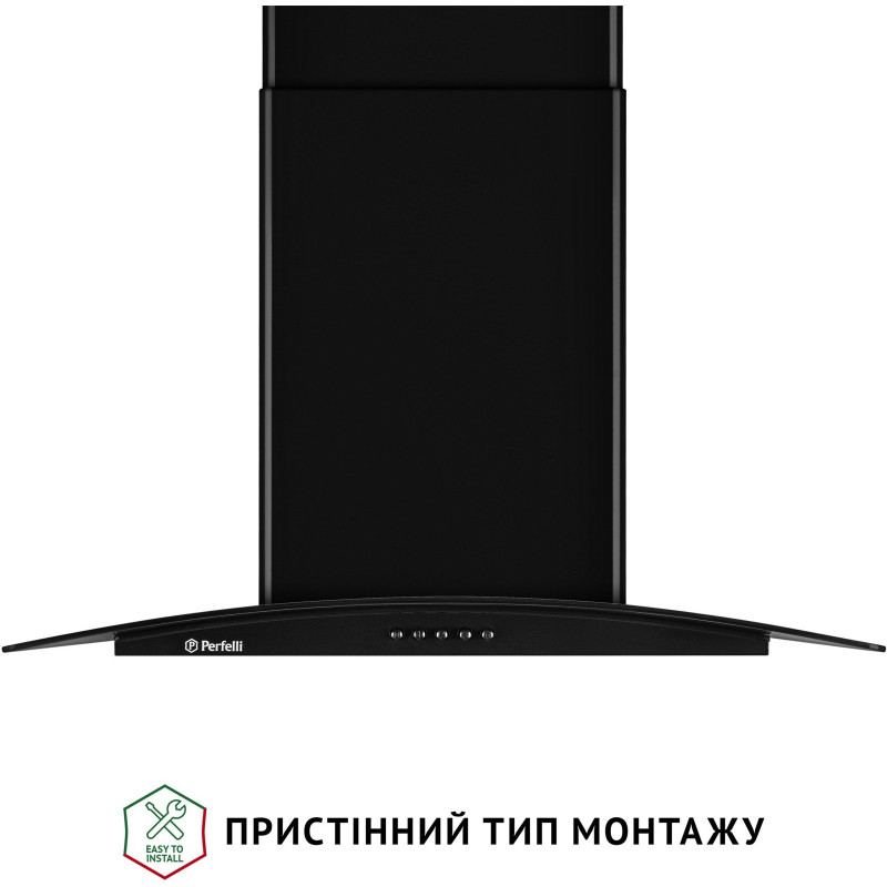 Витяжка Perfelli GRASSI 6HMB NERO