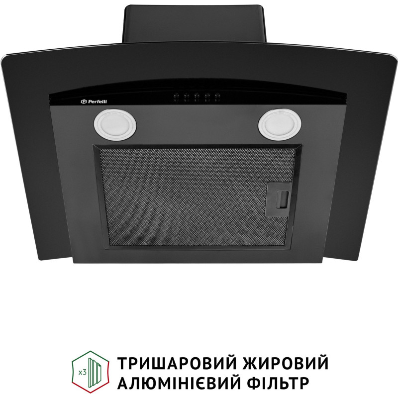 Витяжка Perfelli GRASSI 6HMB NERO