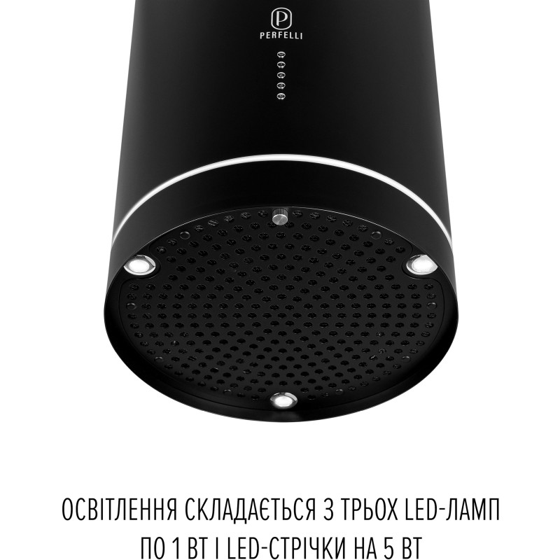 Витяжка PERFELLI CENTRO 35PEB NERO