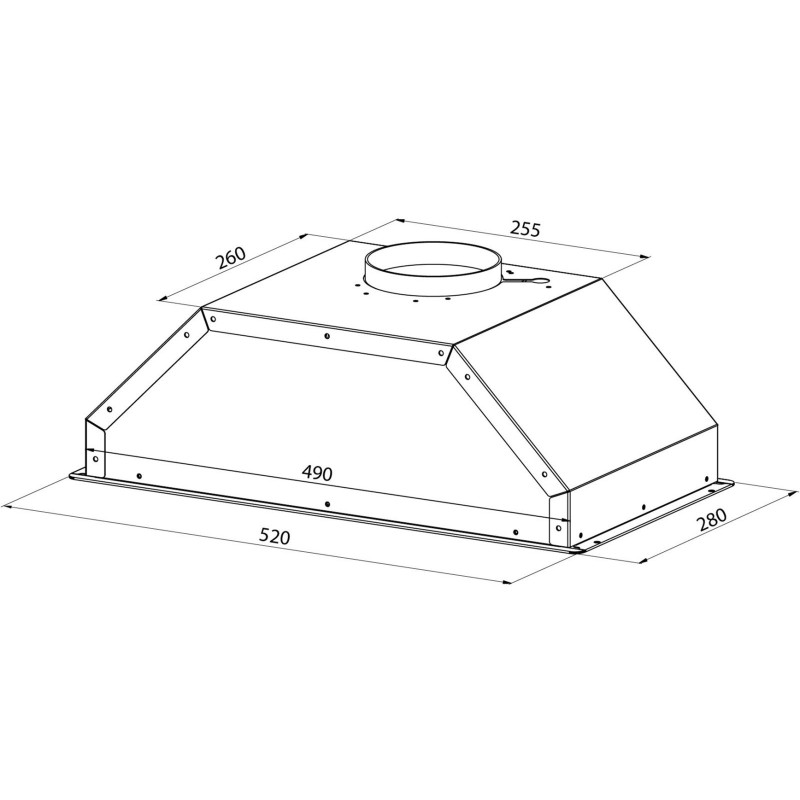 Витяжка Pyramida AGB 52 PB IX
