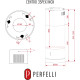 Витяжка PERFELLI CENTRO 35PEX INOX